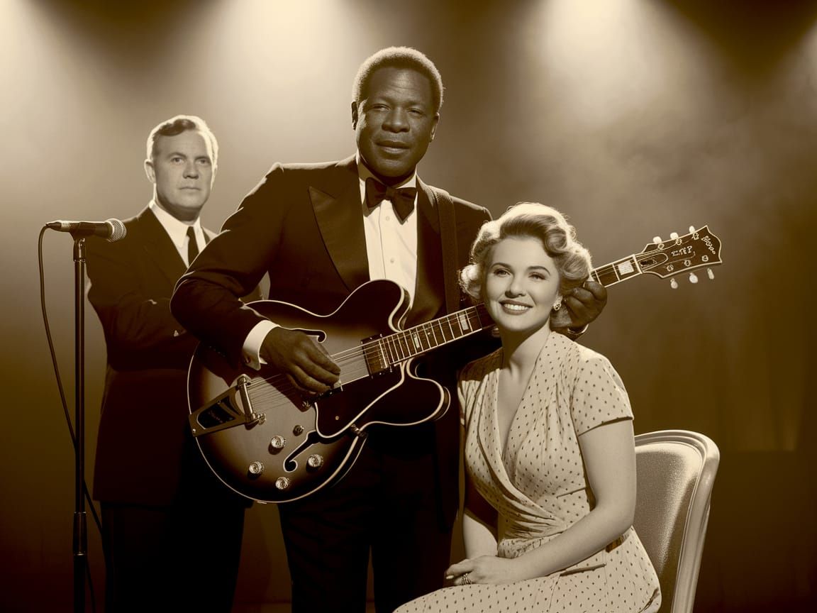 B.B. King
and Doris Day
Matt Busby
(name the song)