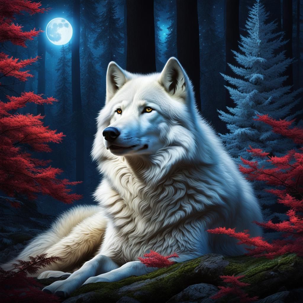 White wolf