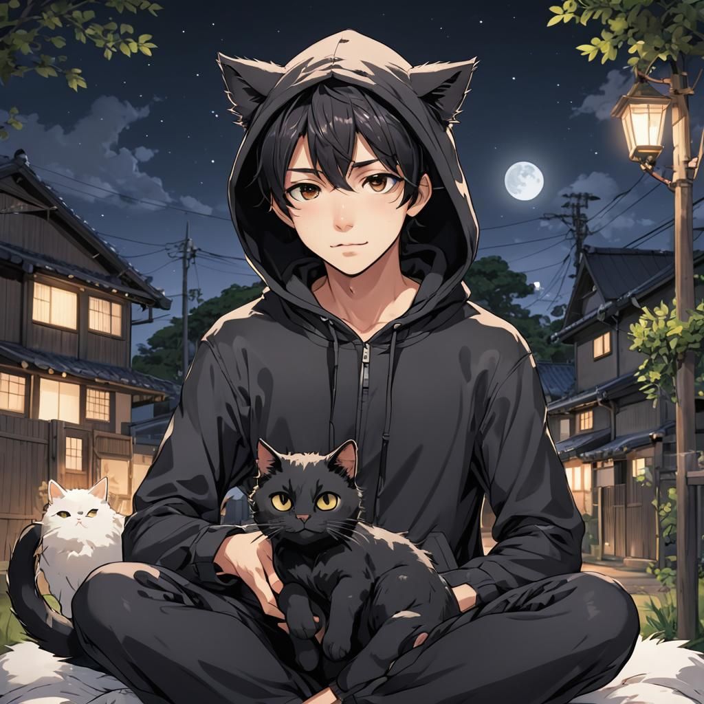 Guy in Cat Onesie 240831H