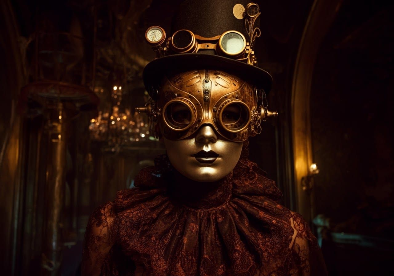 Steampunk Juggernaut at Nouveau Masquerade