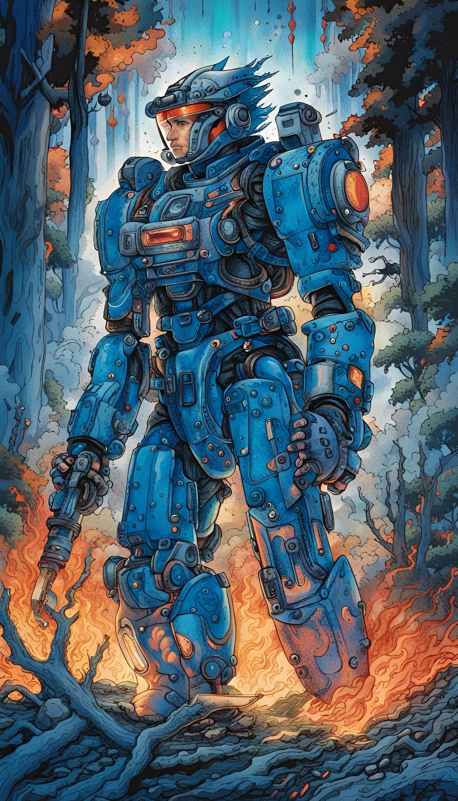 Mecha Fire Force X-18