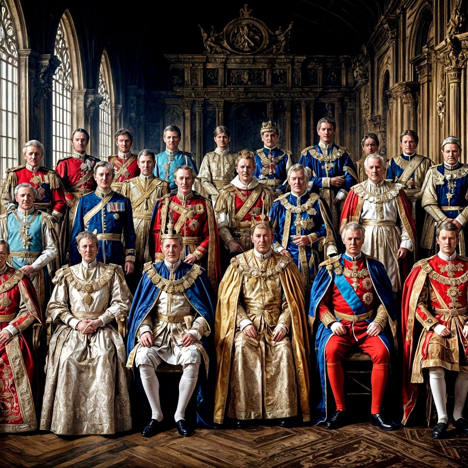 Royal Legacy Unveiled in Vibrant Color