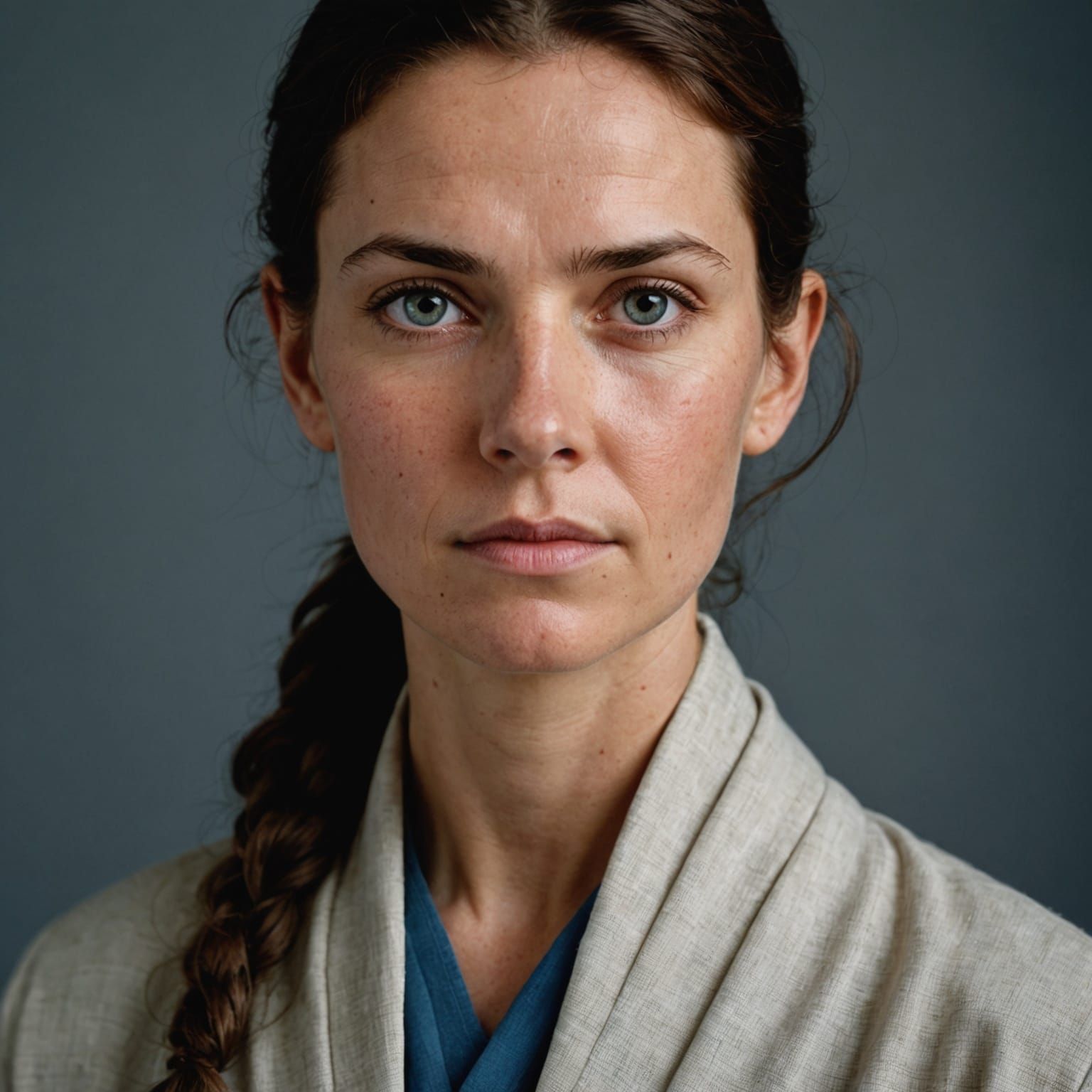 Angel in Professional Portrait Photography Style