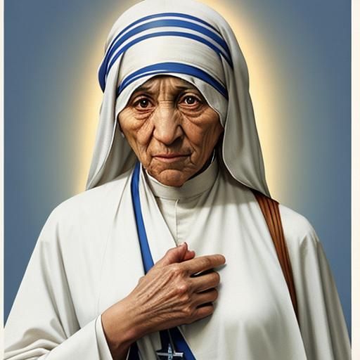 AI Portrait of Mother Teresa