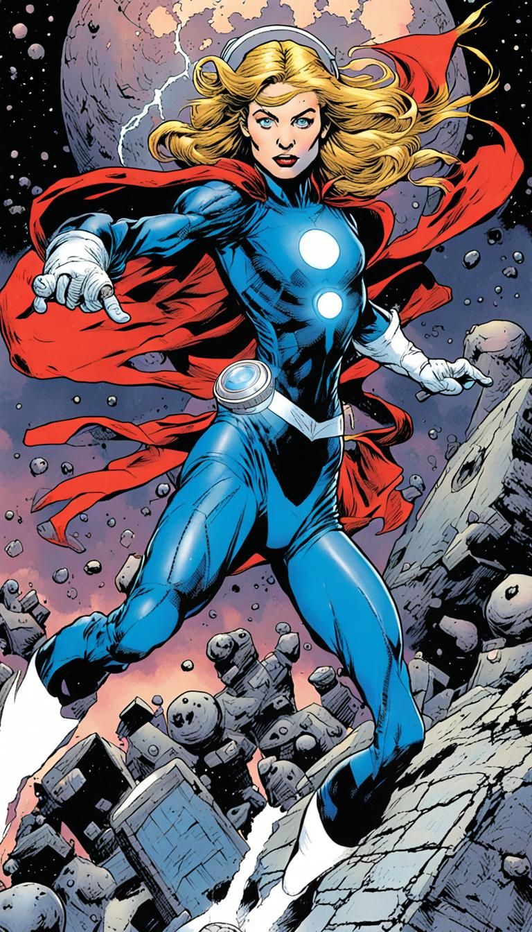 Marvel Heroine Alice Creates Time Portal in Dynamic Comics A...