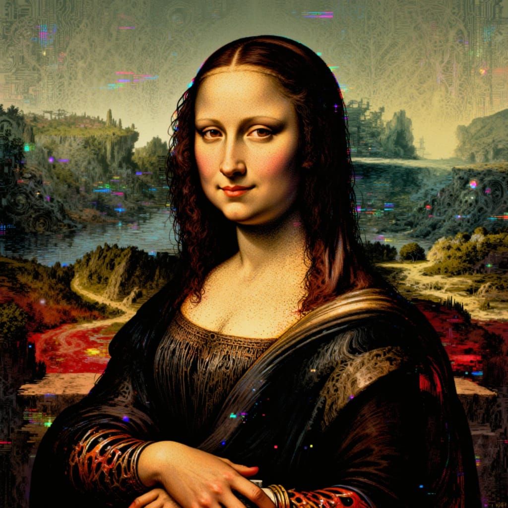 Mona Lisa Extreme Variation in Xcore Style