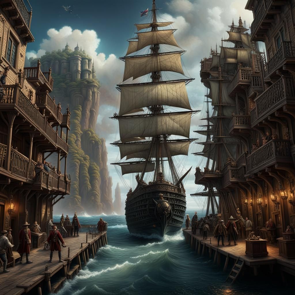 Epic Cinematic Vigilantes in Digital Matte Painting