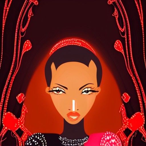 Portrait of a Black Girl