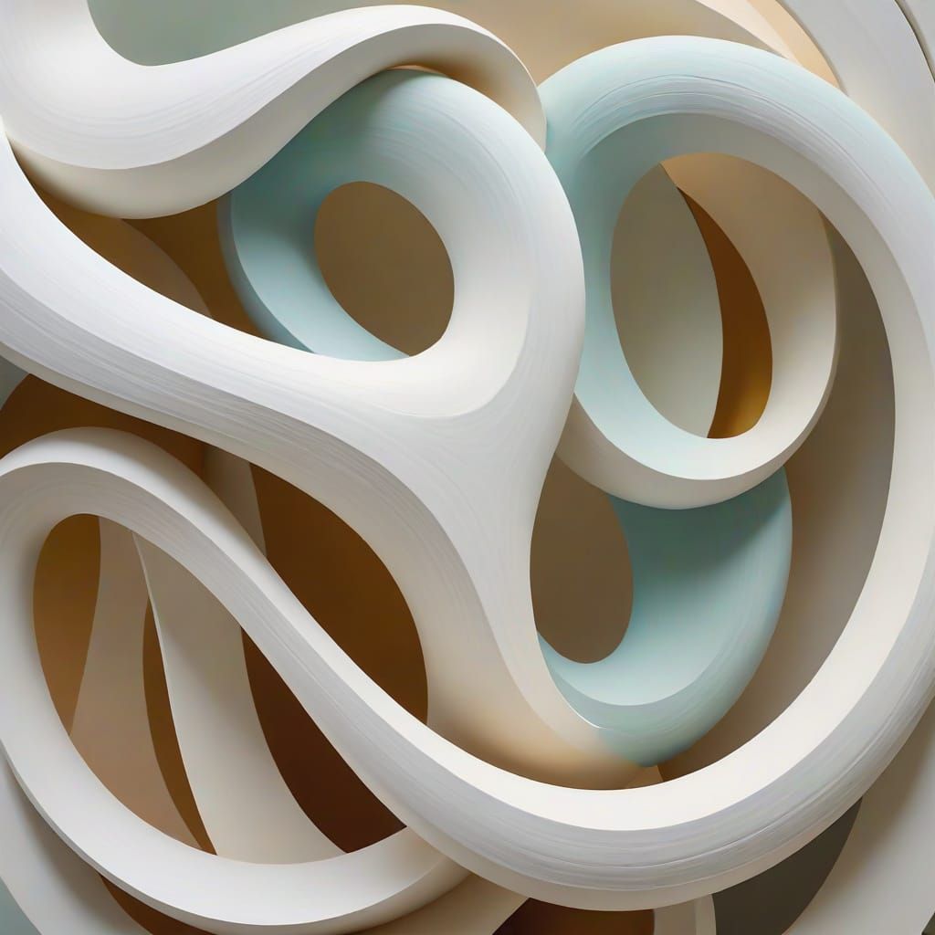 Abstract Sculpture of Peace