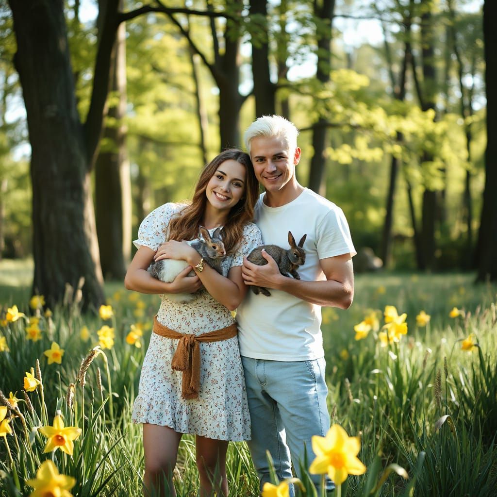 Easter Party in Whimsical Woodland Wonderland