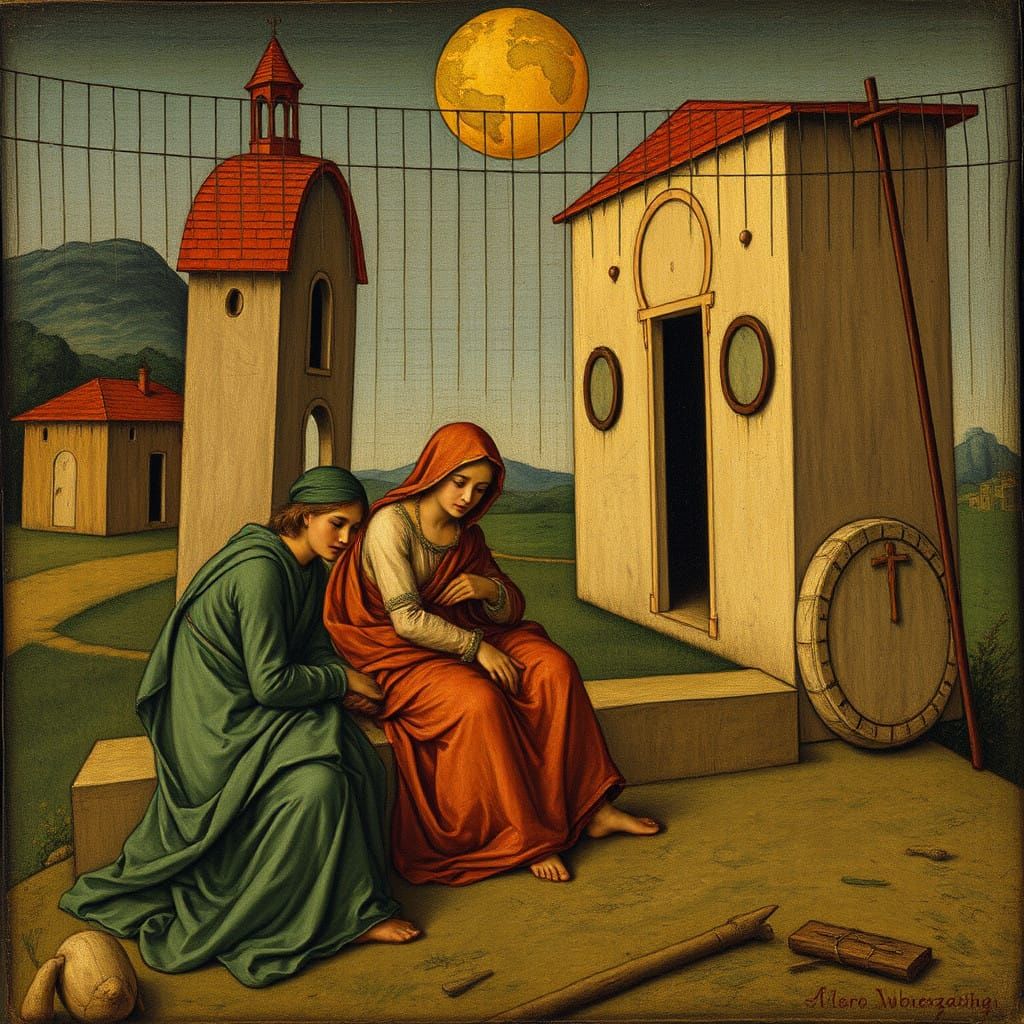 Sienese Renaissance Art Like Ambrogio Lorenzetti