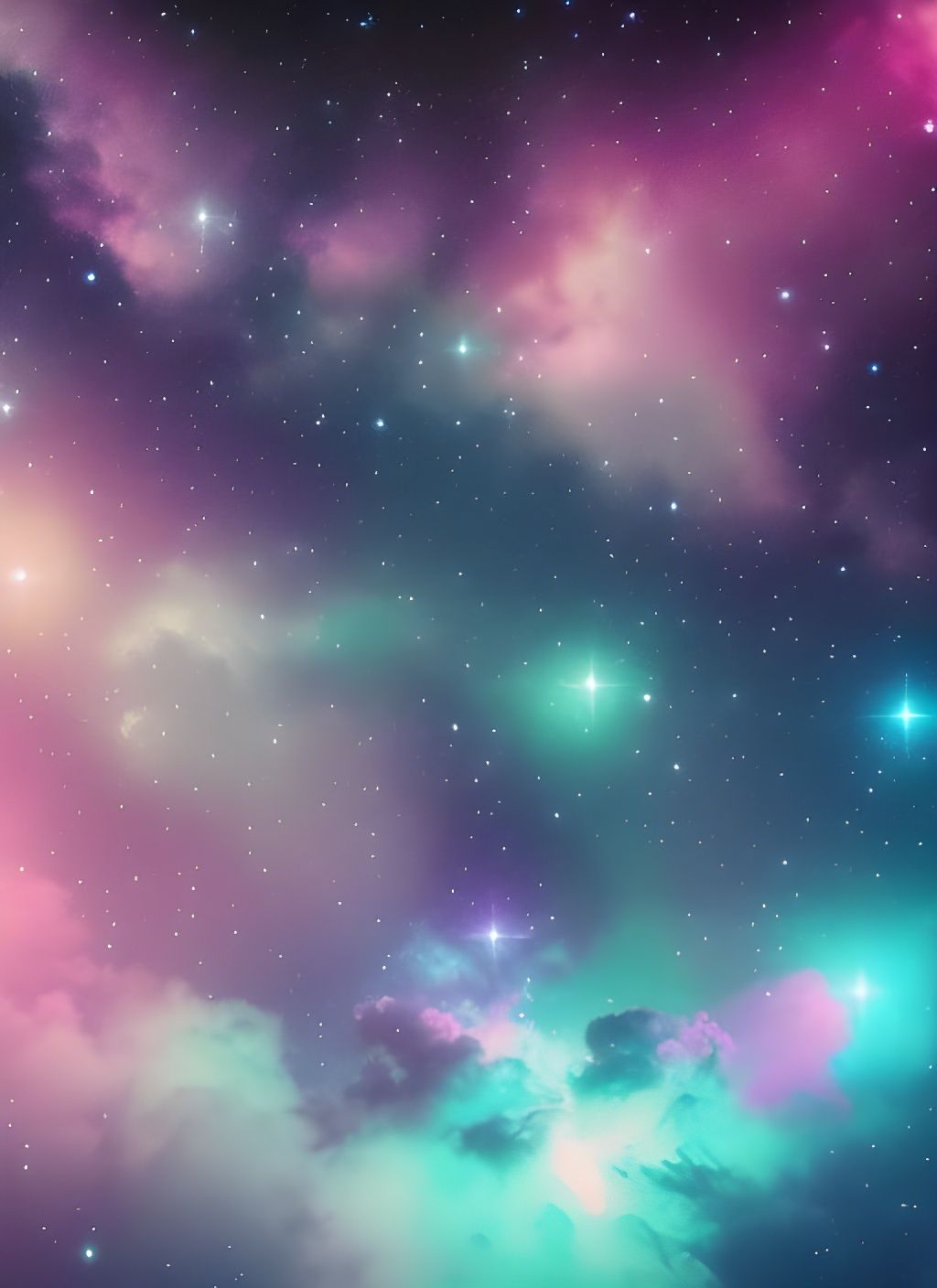 Stunning pastel coloured cute fantasy baby bird, beautiful pastel feathers, strongly brush stroked feathers, side view w...