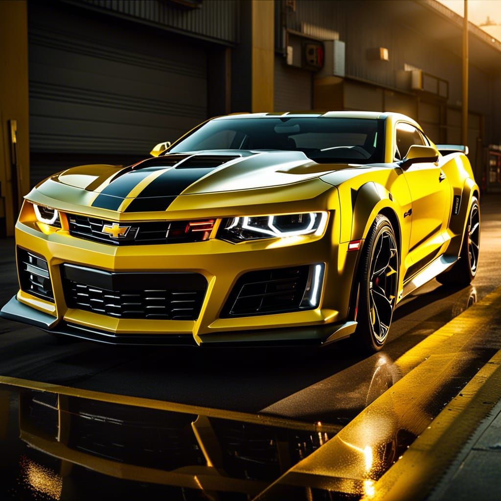 Autobot Bumblebee is Chevrolet Camaro Z28