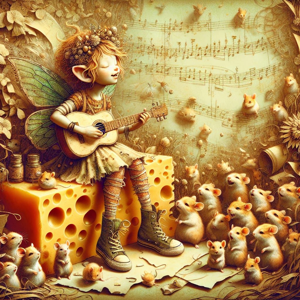 Punk Fairy Concert for Chibi Hamsters