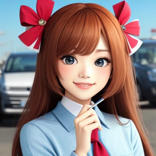 Too Cute to Handle Image Generated by AI