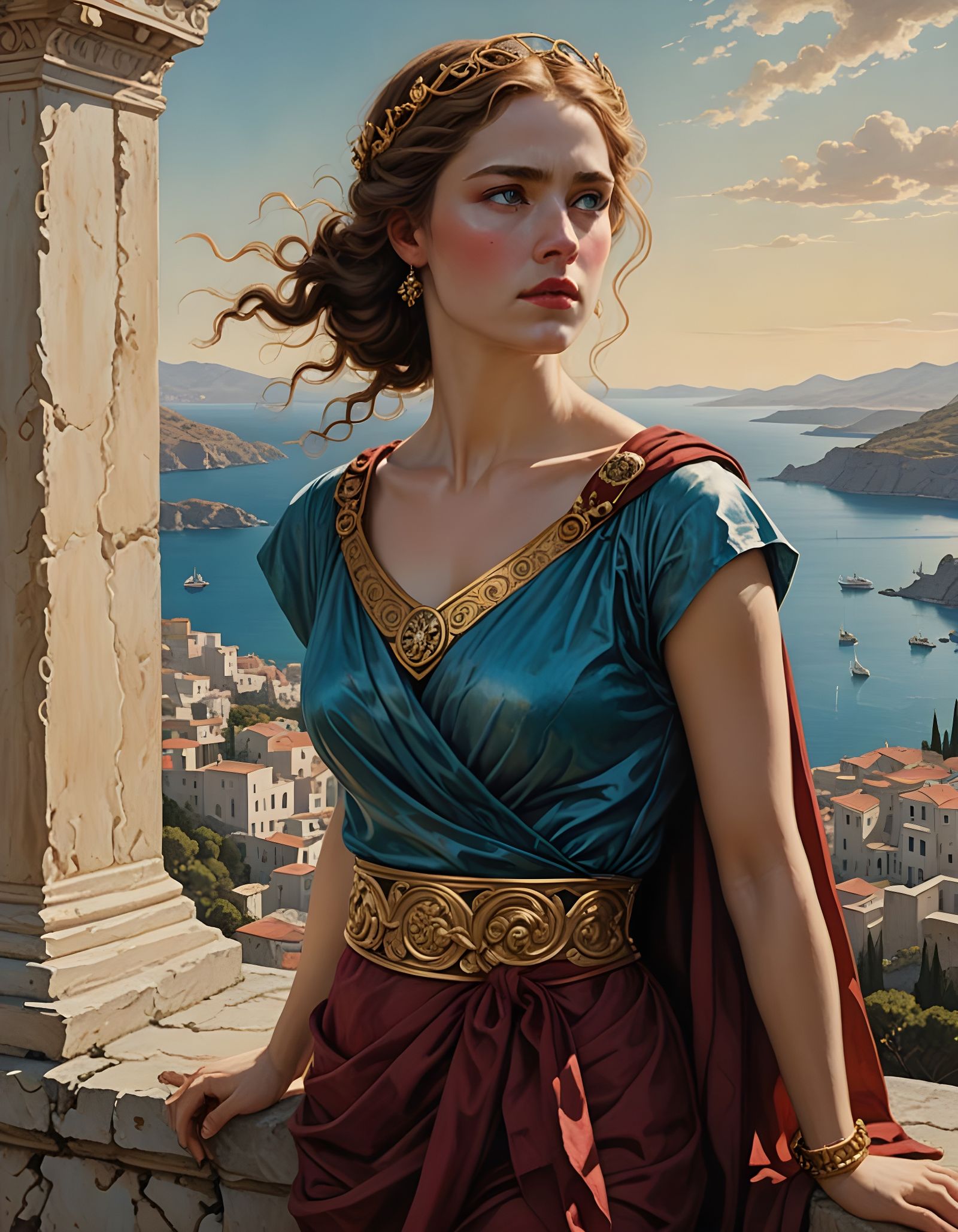 Ethereal Princess of Ancient Troy