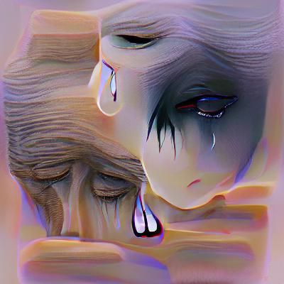 Abstract Expression of Grief