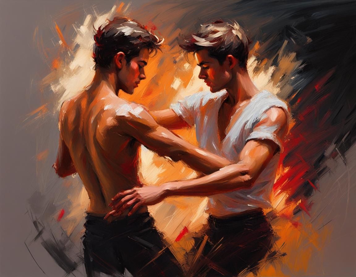 You can't start a fire without a spark... even if we're just...