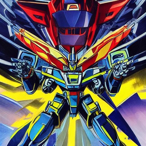 Koji Kabuto and Mazinger Z Anime Illustration