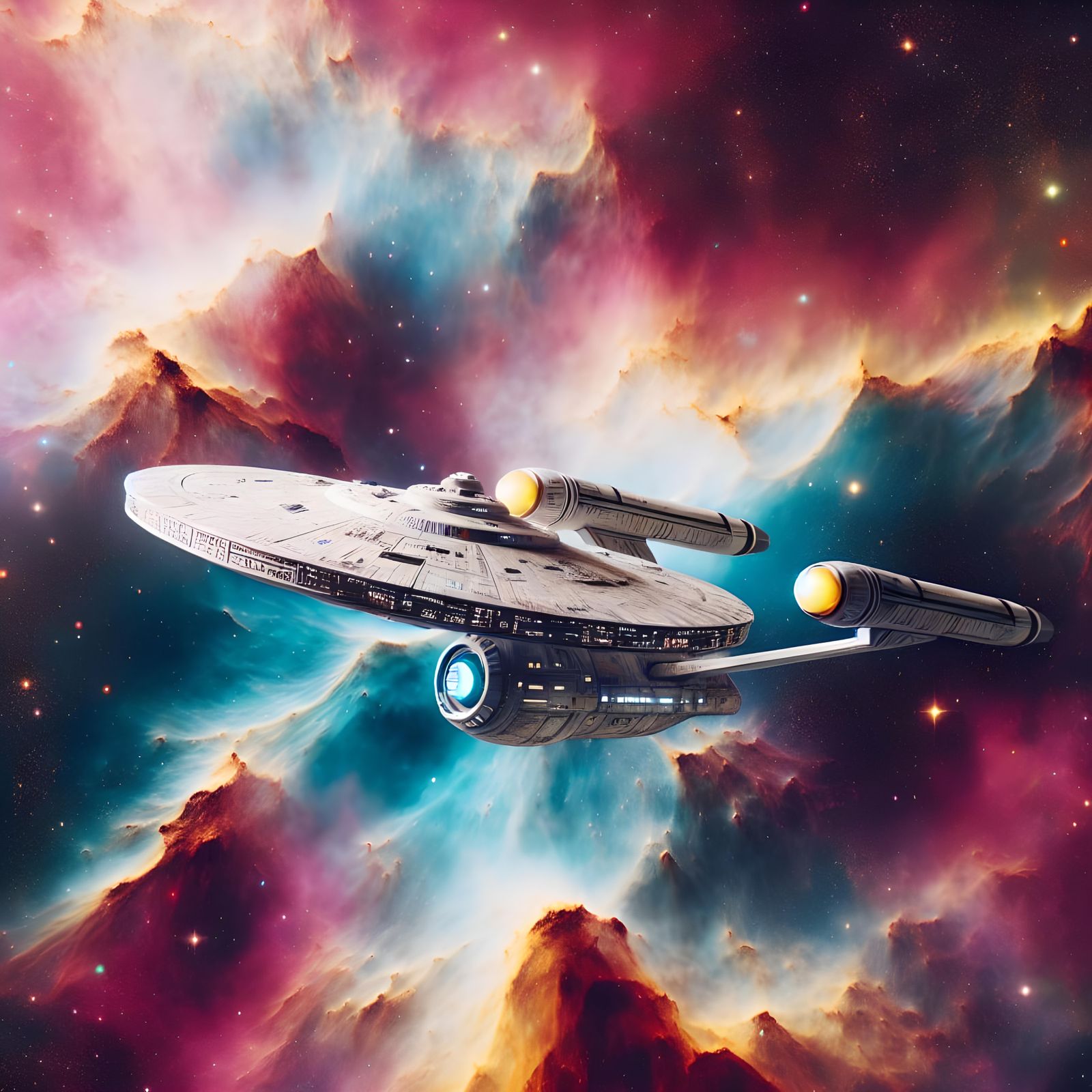 These are the voyages...