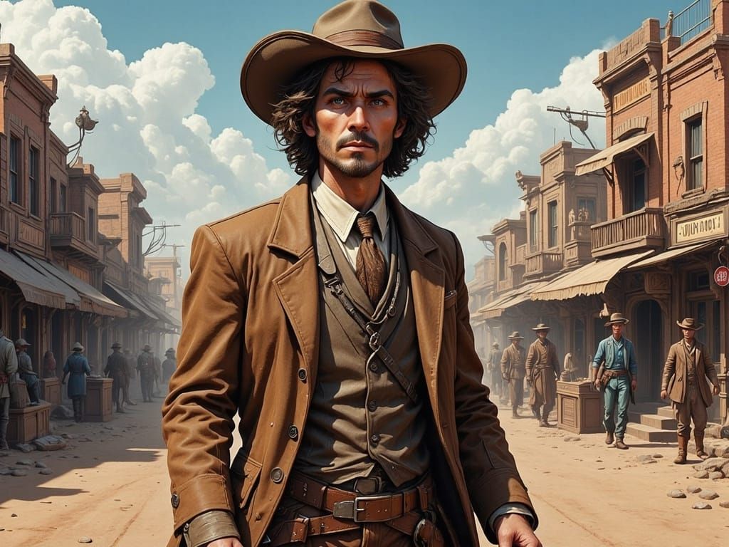 Gene Wilder as Doctor Who in Old West Town