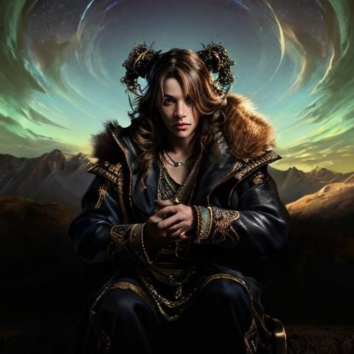 Fantastical Matte Painting in Deep Color, 8K Resolution