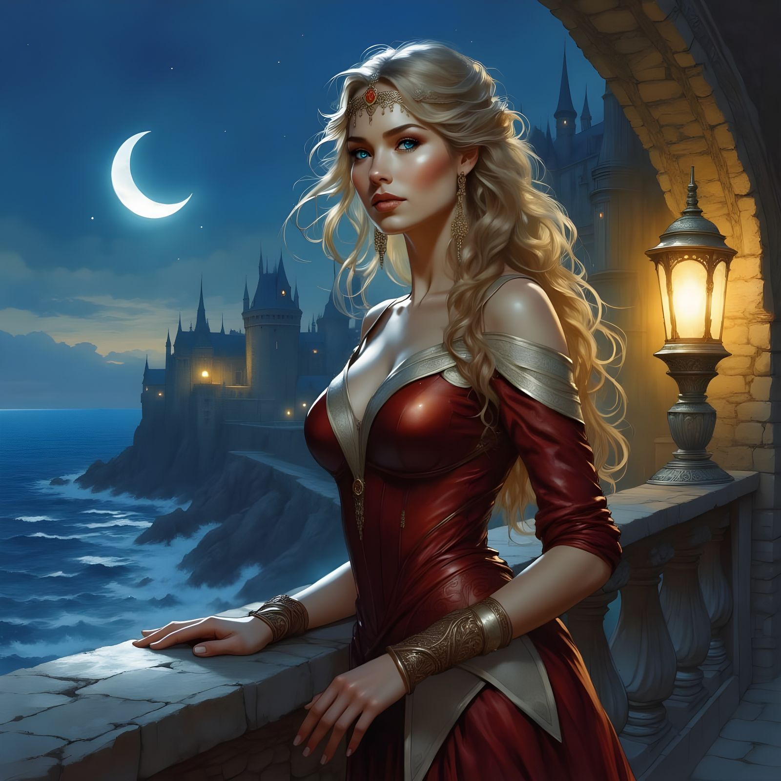 Norse Goddess of the Night Sea