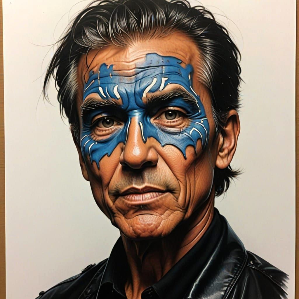 Airbrushing Technique with Smooth Color Gradients