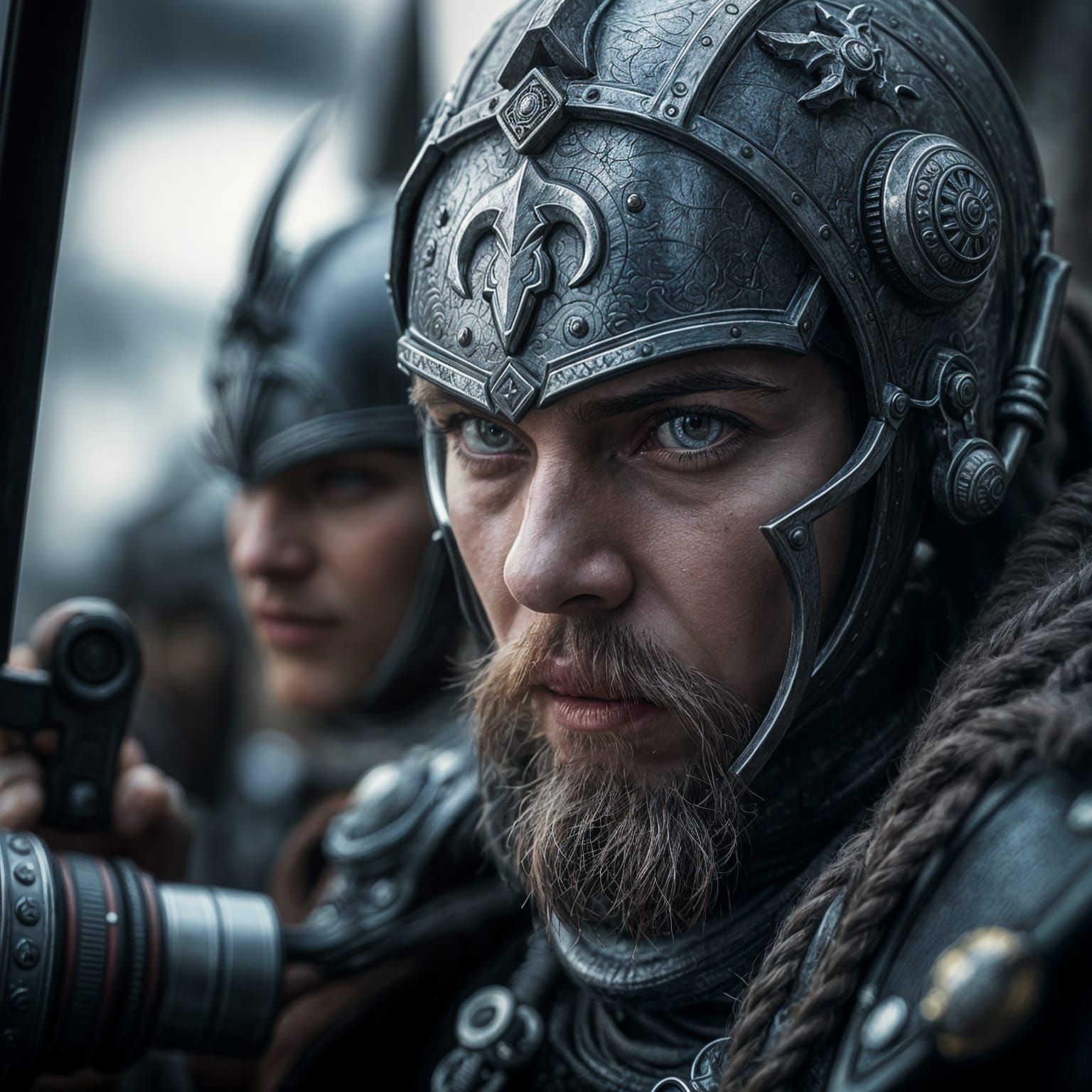 Hyperdetailed Steel Rogue Portrait in RPG Style