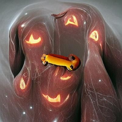 AI Image of a Halloweiner