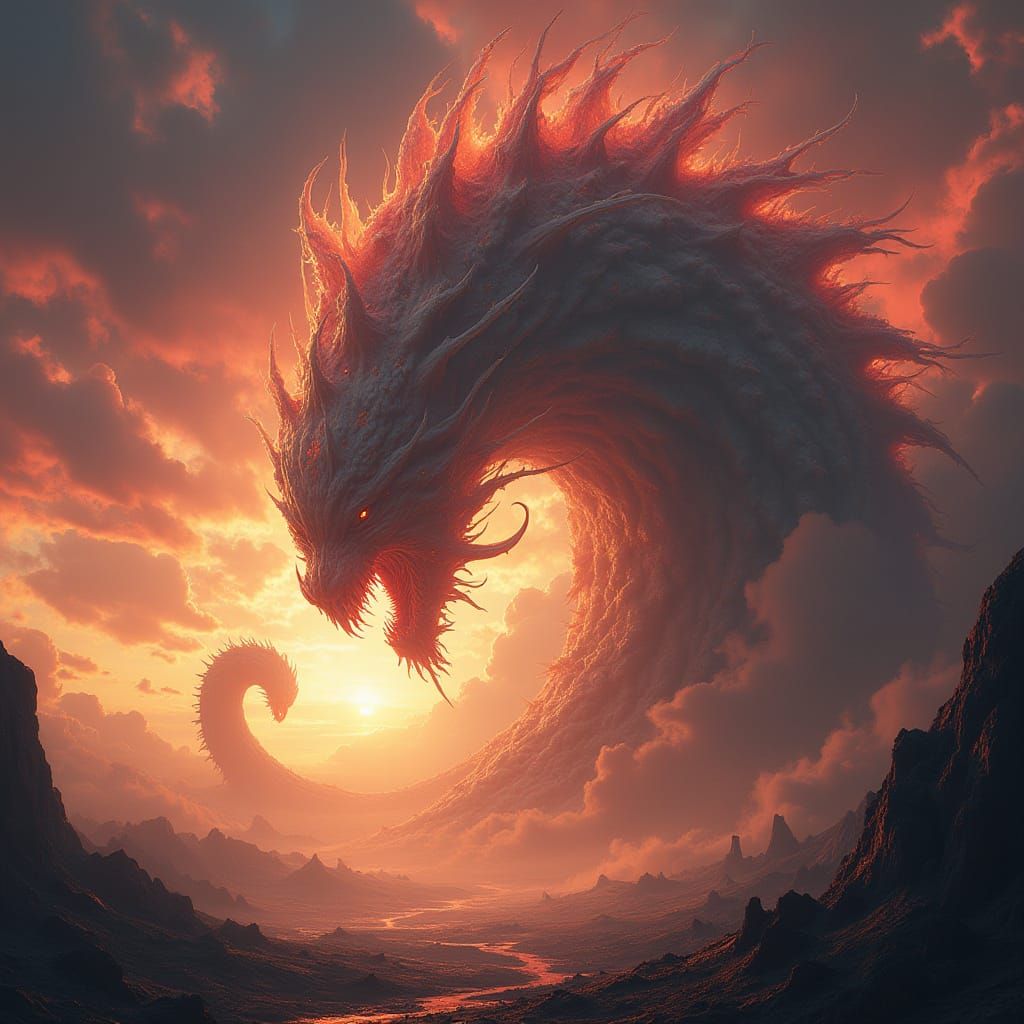 Cosmic Horror in Unreal Engine 5 Style