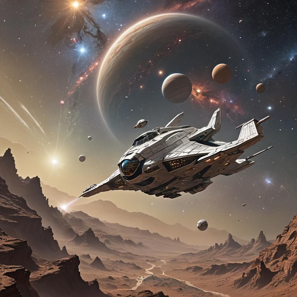 Space Opera: Travelers Encounter a Terrible Alien