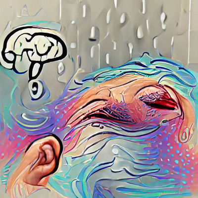 Abstract Visualization of Shower Thoughts