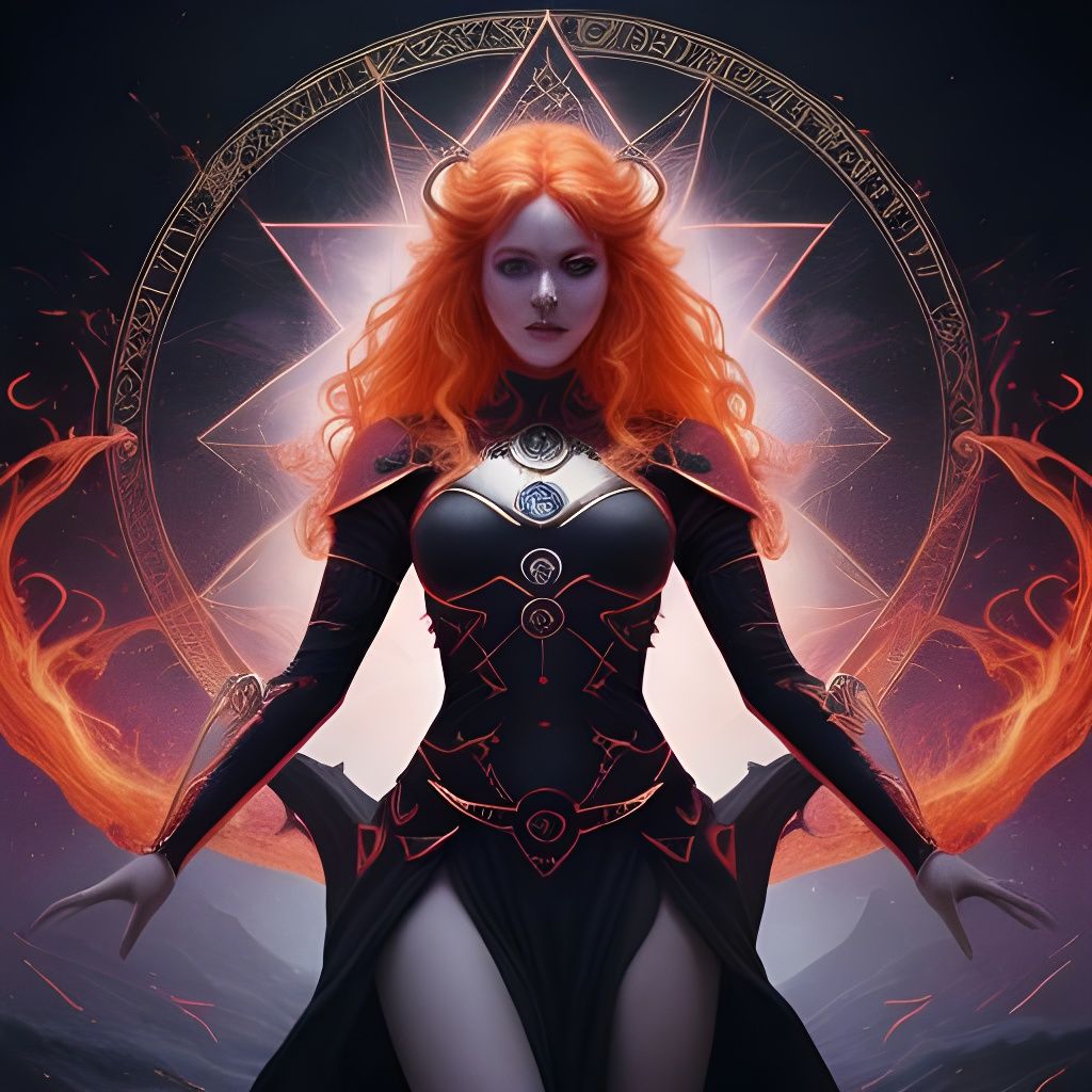 Freyja: Goddess of Norse Mythology in Dark Surrealism