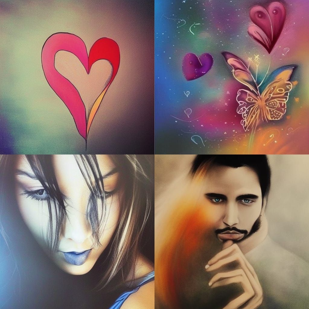 Abstract Art: Undying Love and Support