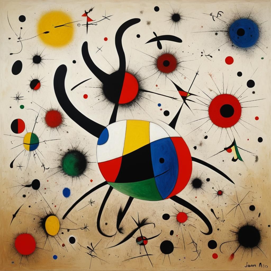 Abstract Chaos: A Hyper-Real Painting in Surrealist Style