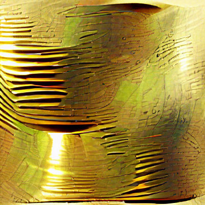 Detailed Brass Texture Close-Up