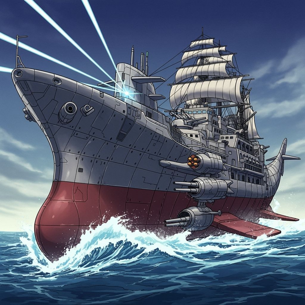 Colossal Dragoon Dragon Ship Morphing Between Submarine and ...