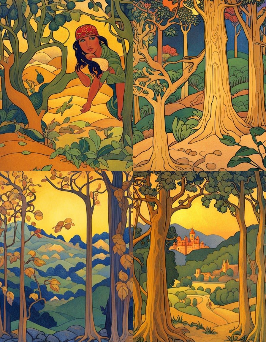 Symbolist Artwork in the Style of Paul Ranson