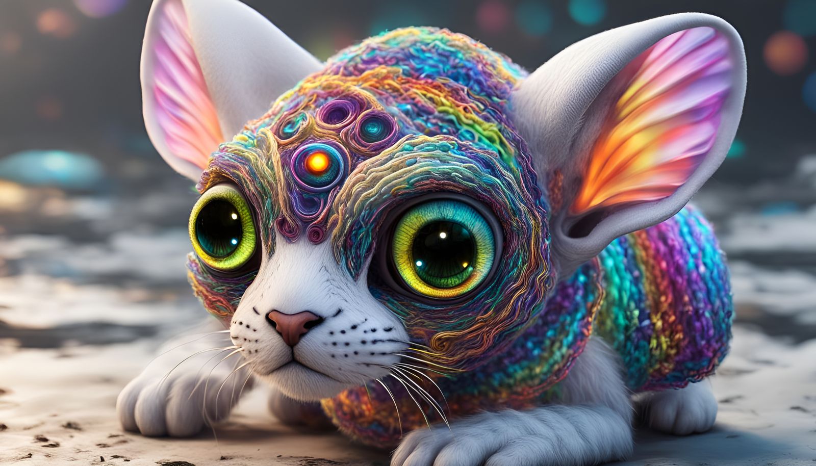 Psychedelic Cat-Rabbit Hybrid in Quantum Realm