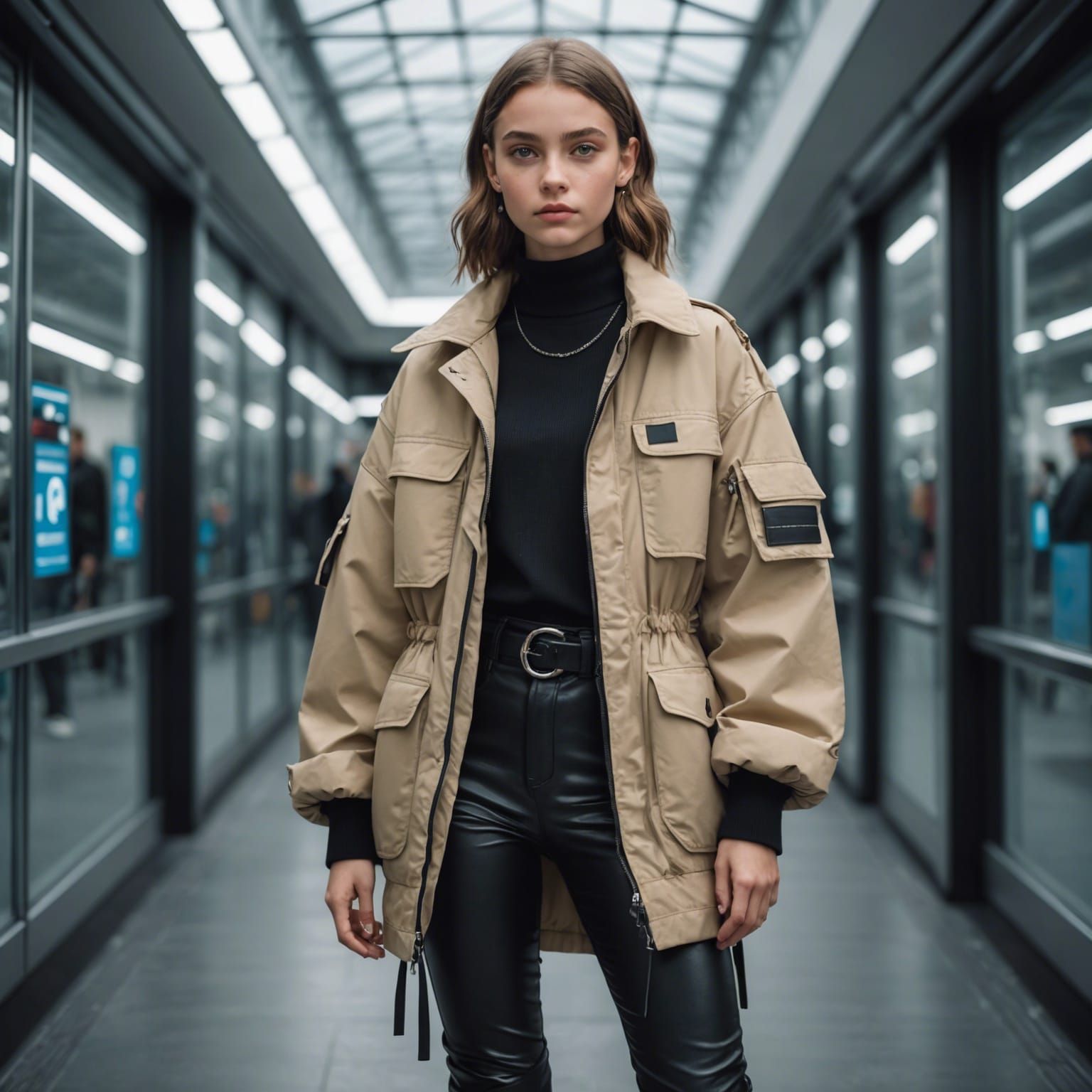 Girl's Futuristic Fashion: Style Trends of 2050