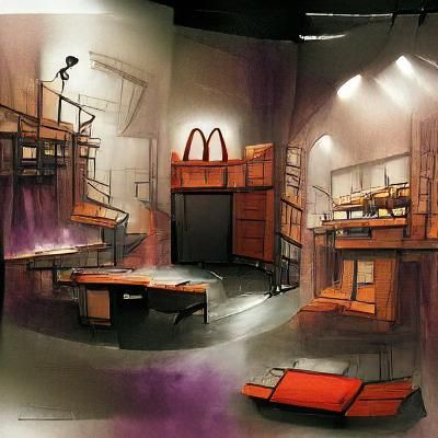 The Backrooms Concept Art: Liminal Space