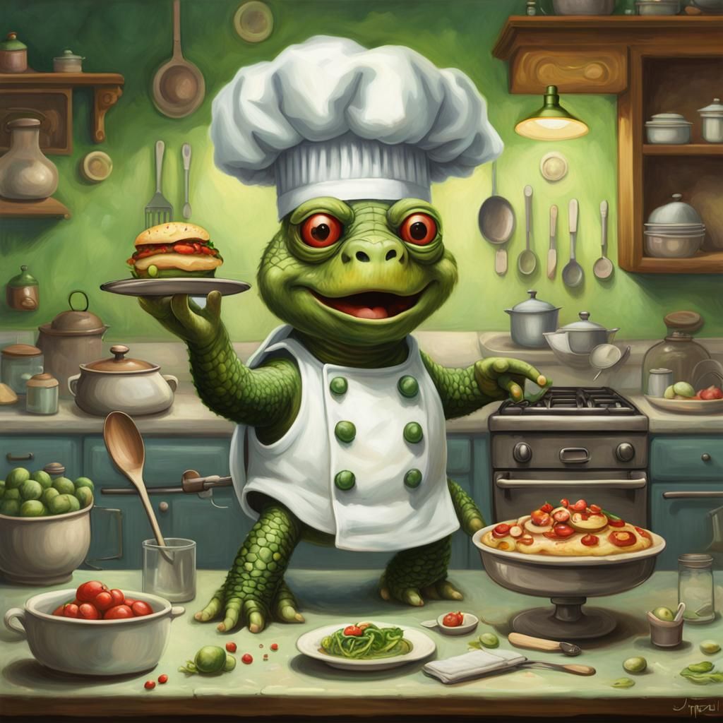 Crazy Chef 👨🏻‍🍳🐢