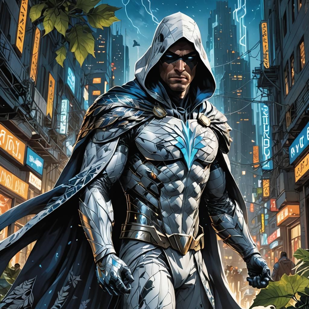 Dynamic Comic Art: Heroes in Steel Jungle City