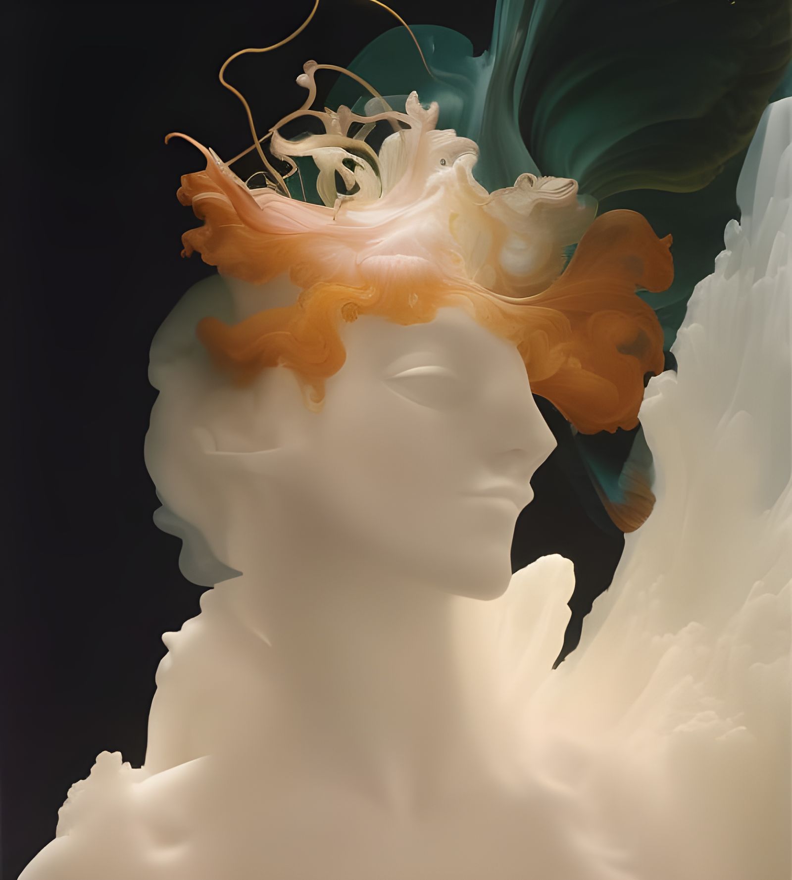 Translucent Stone Carving: Hyperrealistic 8k Resolution