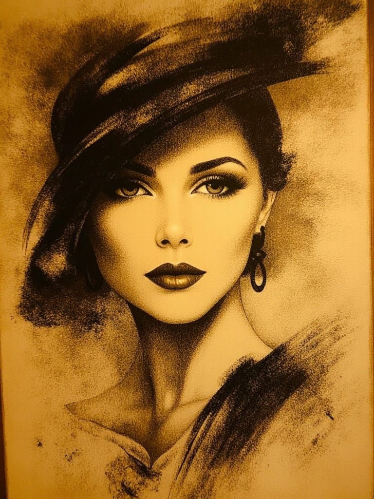 Charcoal sketch version 3