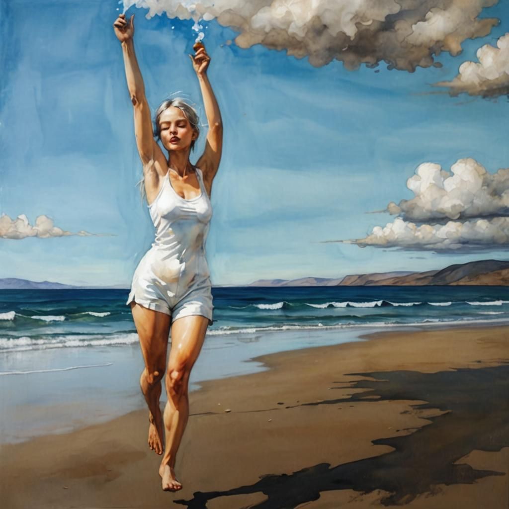 Alcohol Ink World of Faith and Pixie Dust