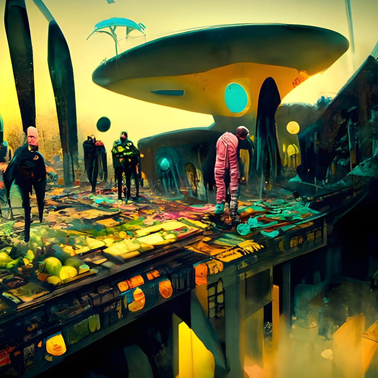 Star Trek Crew's Acid Trip in Banana City