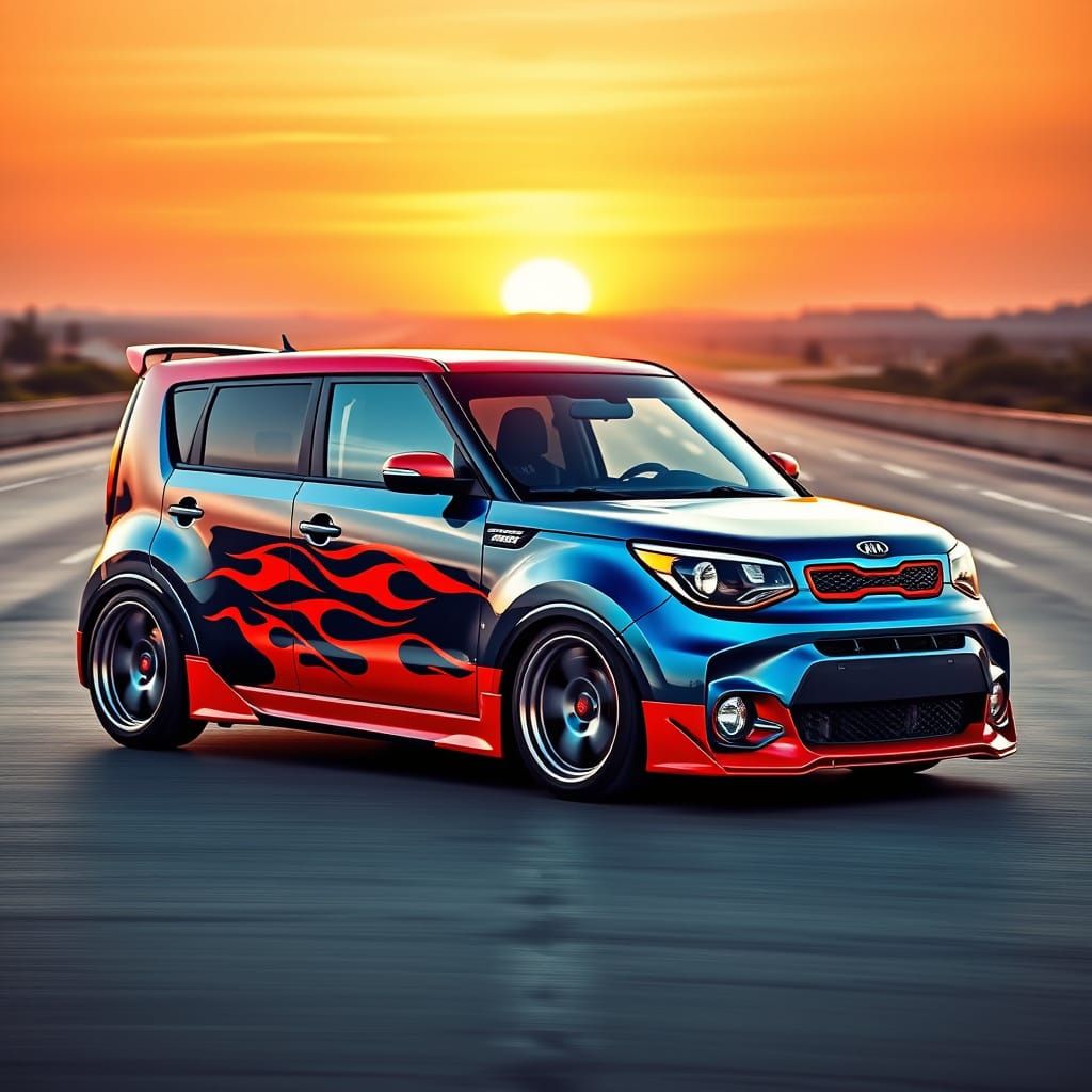 Hot rod Kia Soul