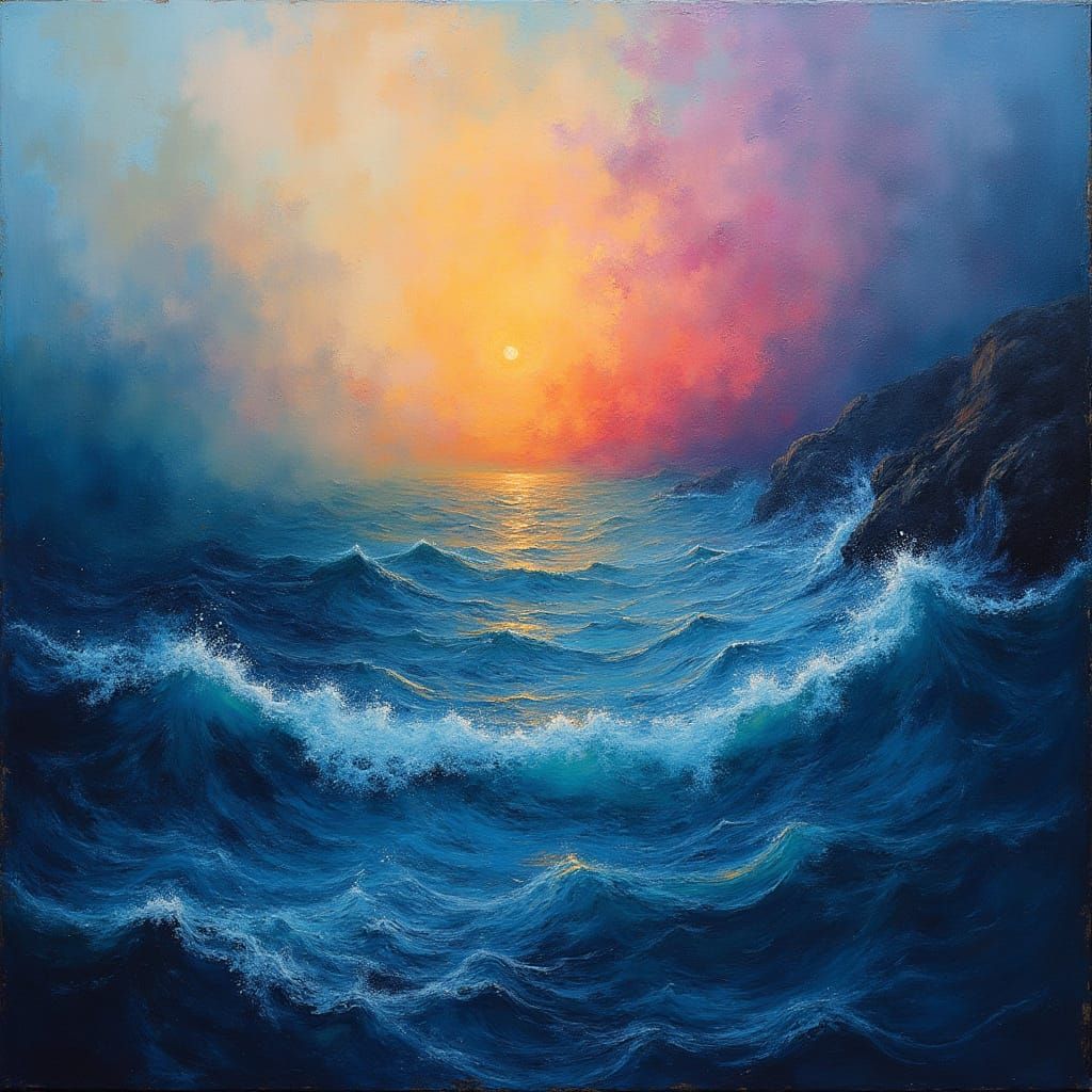 Ethereal Oceanic Abstraction